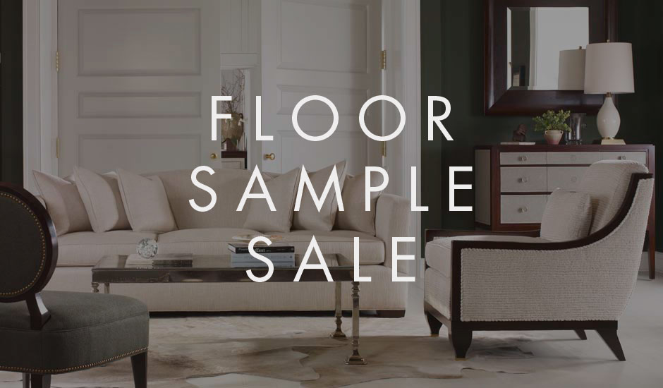 stunning styles: shop our floor sample sale!