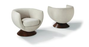 modern bubble chair at Milwaukee designer furniture store